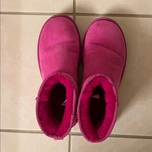 UGG pink shoes size 8